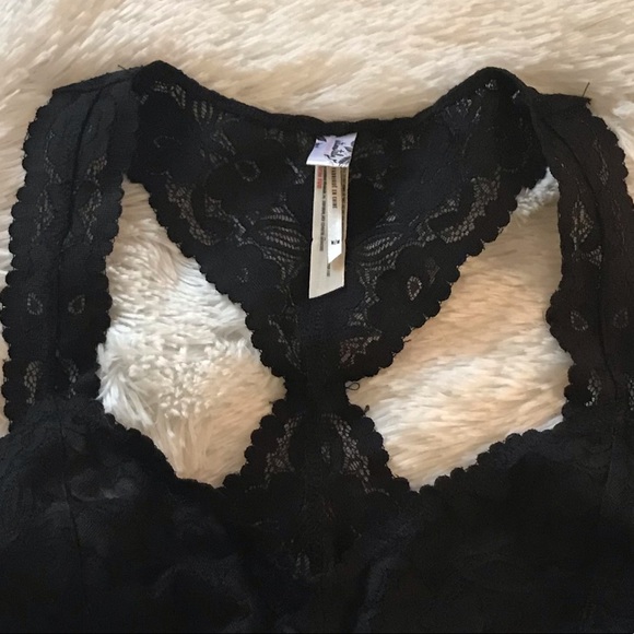 Free People Black lace bra - Picture 3 of 5